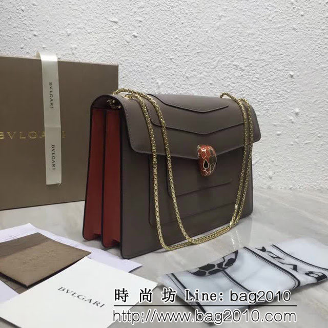BVLGARI寶格麗 升級版進口牛皮 時尚百搭 單肩斜挎包 35106 FYD1148